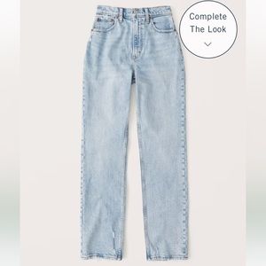 Curve Love Ultra High Rise 90s Straight Jean